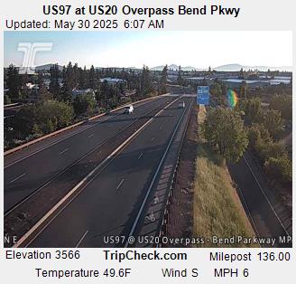 US97 at US20 Overpass Bend Pkwy
